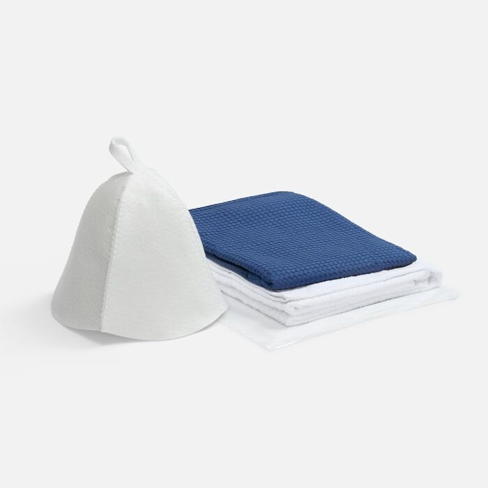 Набор Soft Onsen, мужской, синий