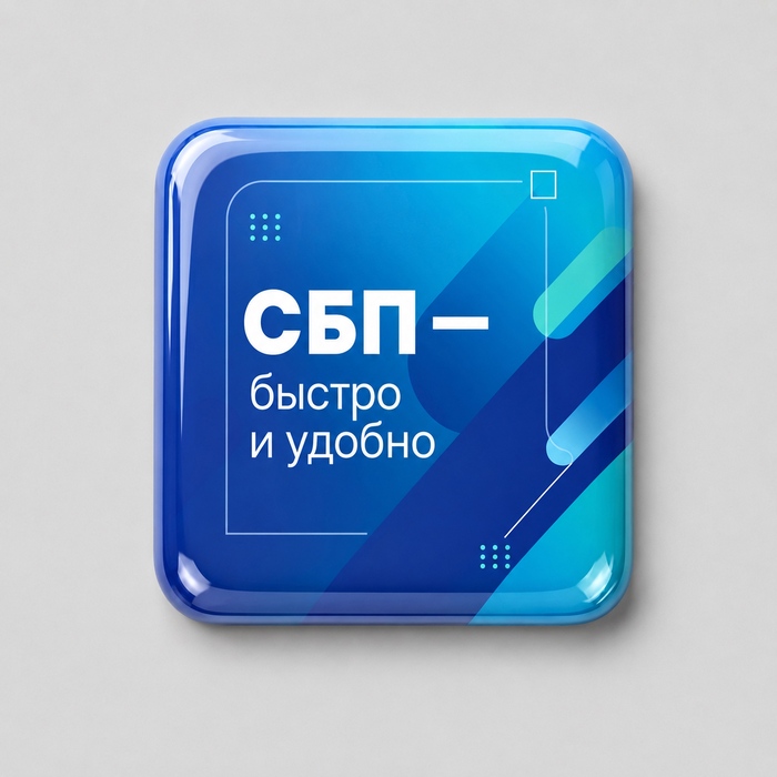 Смоляной стикер для прикассовой зоны Sх4 см
