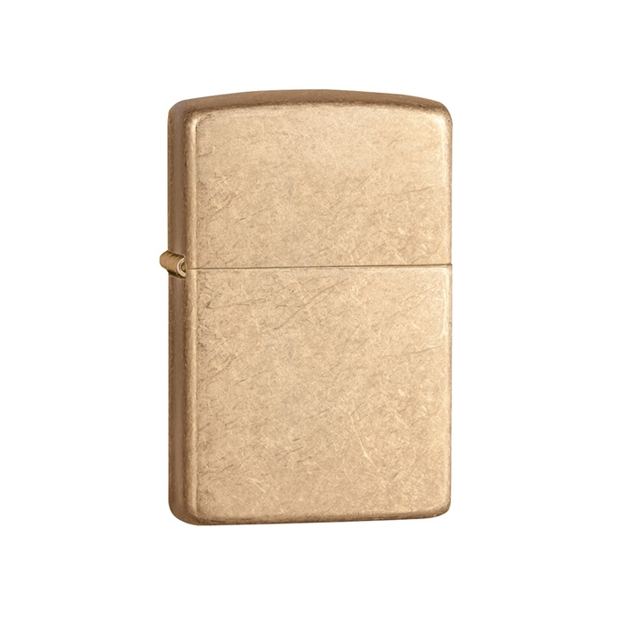 Зажигалка ZIPPO Armor™с покрытием Tumbled Brass, латунь/сталь, золотистая, матоваяx13x57 мм