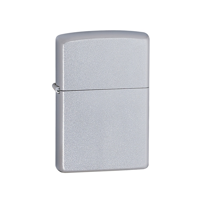 Зажигалка ZIPPO Classic с покрытием Satin Chrome™, латунь/сталь, серебристая, матоваяx13x57 мм