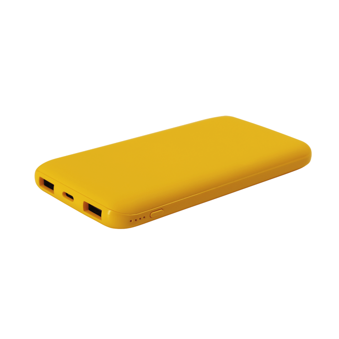 Внешний аккумулятор Bplanner Power 2 ST, софт-тач mAh (Желтый)