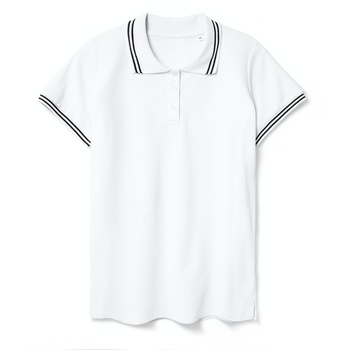 Рубашка поло женская Virma Stripes Lady, белая