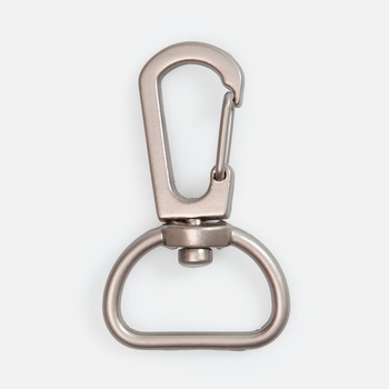 Застежка-карабин Snap Hook, M, серебристая