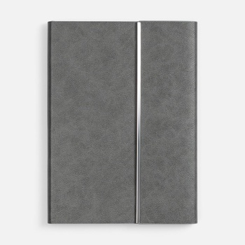 Ежедневник Petrus Flap, недатированный, серый