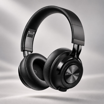 Беспроводные накладные наушники Stereo Style, BT 5.3мАч, черный, Deppa