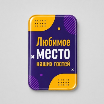 Смоляной стикер вертикальный на дверь M,3х13,7 см