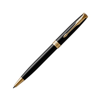 Ручка шариковая «Parker Sonnet Core Black Lacquer GT», черный/золотистый