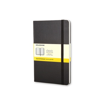 Записная книжка Moleskine Classic (в клетку) в твердой обложке