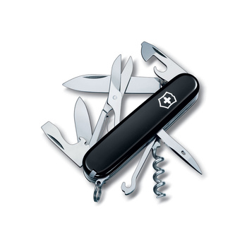 Нож перочинный VICTORINOX Climber мм функций, чёрный
