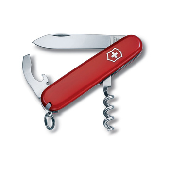 Нож перочинный VICTORINOX Waiter мм функций, красный