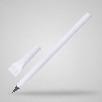 Вечный карандаш из переработанной бумаги "Recycled pencil", белый (Р)