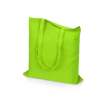 Сумка для шопинга Carryme 120 хлопковая г/м2, зеленое яблоко